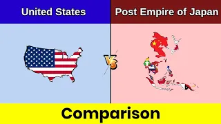 United States vs Post Empire of Japan | Post Empire of Japan vs United States | Comparison | DD 2.o