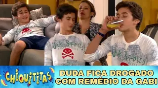 Duda Fica Drogado com Remédio da Gabi | Chiquititas