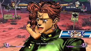 Jojo's Bizarre Adventure: All Star Battle R - Kakyoin Arcade Mode - PC Gameplay (No commentary)