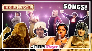 Horrible Histories Strong Women Song Compilation IN SERIES ORDER! 👩💪 | International Women's Day