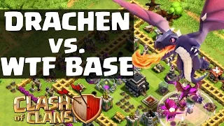 DRACHEN VS. WTF BASE! || CLASH OF CLANS || Let's Play CoC [Deutsch/German HD]