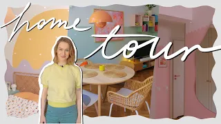 Nasze mieszkanie w stylu 🌼RETRO🌼 rok po remoncie generalnym 🏚 | HOME TOUR | Jola Szymańska