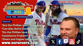 Are the Phillies really this GOOD? | Daryl Morey said WHAT? | Trending in the AM w/Phil Stiefel