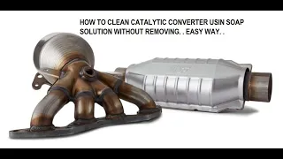 How to Clean Catalytic converter and P0420 easy fix