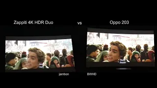 zappiti hdr 4k duo vs oppo 203