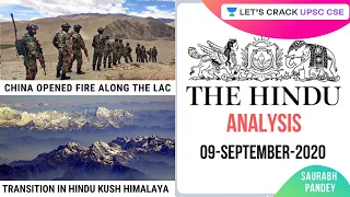 09-September-2020 | The Hindu Newspaper Analysis | Current Affairs for UPSC CSE/IAS | Saurabh Pandey