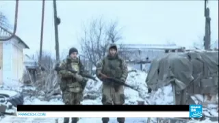 UKRAINE - Heavy fighting continues in Debaltseve despite Minsk ceasefire