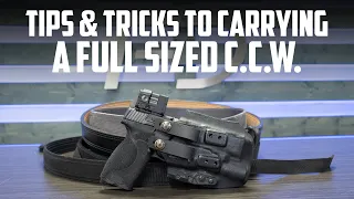 How to Comfortably Carry a Full-Size Pistol: Ultimate Guide