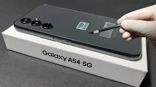 Samsung Galaxy A54 5G Unboxing & Network Test   ASMR