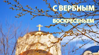 Поздравление с Вербным Воскресеньем! Красивая Музыкальная Открытка!