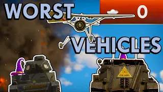 I Played The "Worst" Vehicles In War Thunder And Here's What Happened