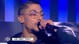 Maes en live dans Clique avec son morceau "Street" - CANAL+