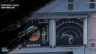How to Perform a Hold with Fenix Airbus A320 - Microsoft Flight Simulator 2020