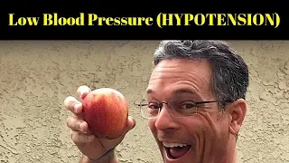 Low Blood Pressure HYPOTENSION (How to self treat)