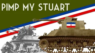 Balkanized Stuarts | M3 Stuarts in Partisan service and their modifications