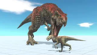 NEW TREX vs EVERY UNIT - Animal Revolt Battle Simulator