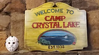 We spend the weekend at CAMP BLOOD!!!!! AKA CAMP CRYSTAL LAKE