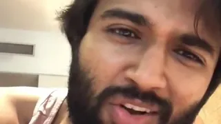 Vijay devarakonda live video