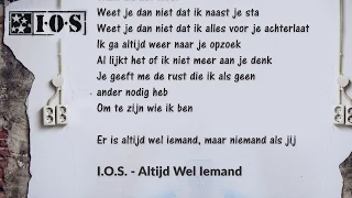IOS - Altijd Wel Iemand (Lyrics Video)