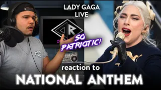 Lady Gaga Reaction National Anthem Inauguration 2021 (COMMANDING VOICE!)  | Dereck Reacts