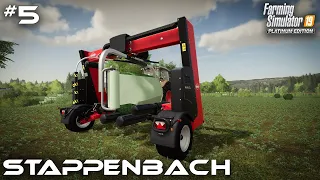 Making Clover Silage & Hay Bales, Stappenbach #5 Farming Simulator 19 Timelapse Seasons