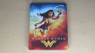 Wonder Woman - Best Buy Exclusive 4K Ultra HD Blu-ray SteelBook Unboxing