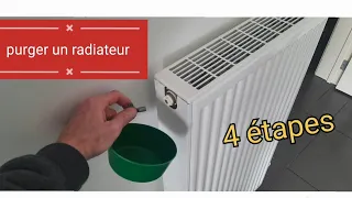 Purger un radiateur / purger l installation de chauffage .