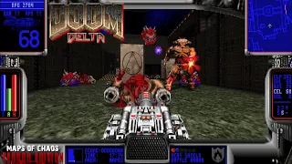 Doom Delta [Pre-release Doom mod] - Maps of Chaos TERROR EDITION V3.6: Map03 `Perturabo` | 4K/60