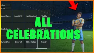 EA Sports FC 24 | All Celebrations