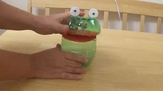 Recycled Project Ideas for Kids: Funny Frog From Plastic Bottles| DIY