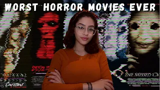 TOP 10 WORST HORROR MOVIES EVER | Confessions of a Horror Freak