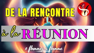 COUPLE SACRE | Etapes De la rencontre à la réunion #flammejumelle #reunion #couplesacré #fj