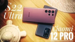 Xiaomi 12 Pro VS S22 Ultra Camera Comparison (Videography)