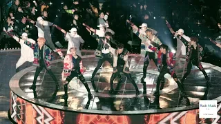 방탄소년단 (BTS) Full Ver. (No More Dream + 상남자 + 쩔어 + FIRE + IDOL)@181225 락뮤직