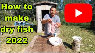 How to make dry fish 2022