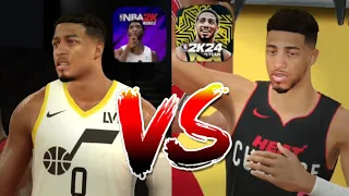 NBA2K MOBILE VS NBA2K24 MYTEAM MOBILE | COMPARISON