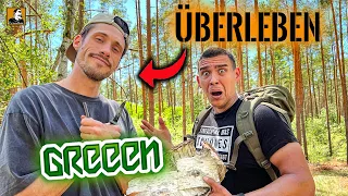 7vsWild Survival Bushcraft Training - ÜBERLEBEN mit @GReeeN | Survival Mattin