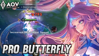 BUTTERFLY GAMEPLAY | PRO BUTTERFLY - ARENA OF VALOR