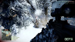 BC2 - Cold War Rush, Attacking (Recon w/ Type 88 Sniper) (1440p60 HD)