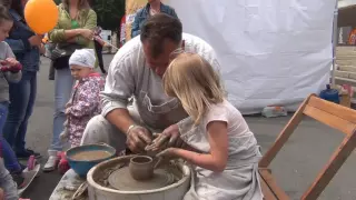 Мастер класс от гончара в Сестрорецке 11 07 2016