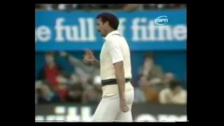 ENGLAND v AUSTRALIA 1st TEST MATCH DAY 3 TRENT BRIDGE JUNE 20 1981