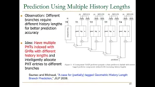 Digital Design and Computer Architecture - Lecture 17: Advanced Branch Prediction (Spring 2023)