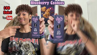 Cake Delta 8 Blueberry Cookies Review!