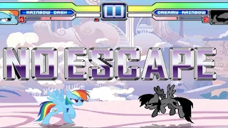 MUGEN - Rainbow dash VS Dreamy rainbow