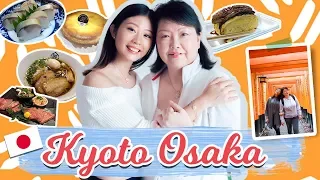 BEST FOOD IN JAPAN! Bringing Mom to Kyoto + Osaka During Golden Week ~ Emi