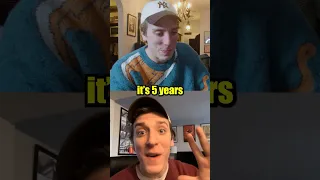 reacting to my 5 year old video time capsule