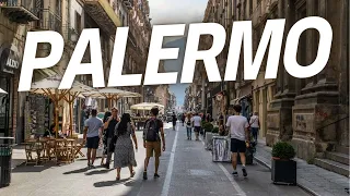 Beauty Of Palermo, Sicily, Italy | Walking Tour | 39.