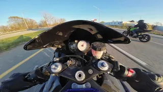 R6 & ZX10R Highway Rolls and Rips