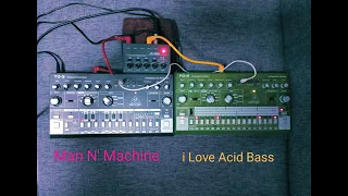 Behringer TD-3 Vs RR-6 . I Love Acid Bass _ Man N' Machine