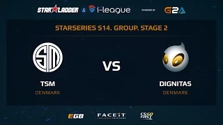 TSM vs Dignitas - Map 2 - Overpass (SL i-League StarSeries XIV)